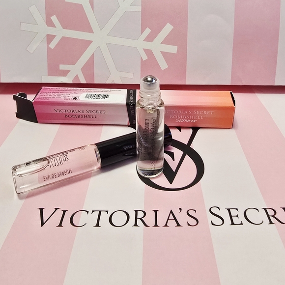 Victoria's Secret Bombshell & Bombshell Summer Rollerball Duo. Travel Size - Picture 2 of 2